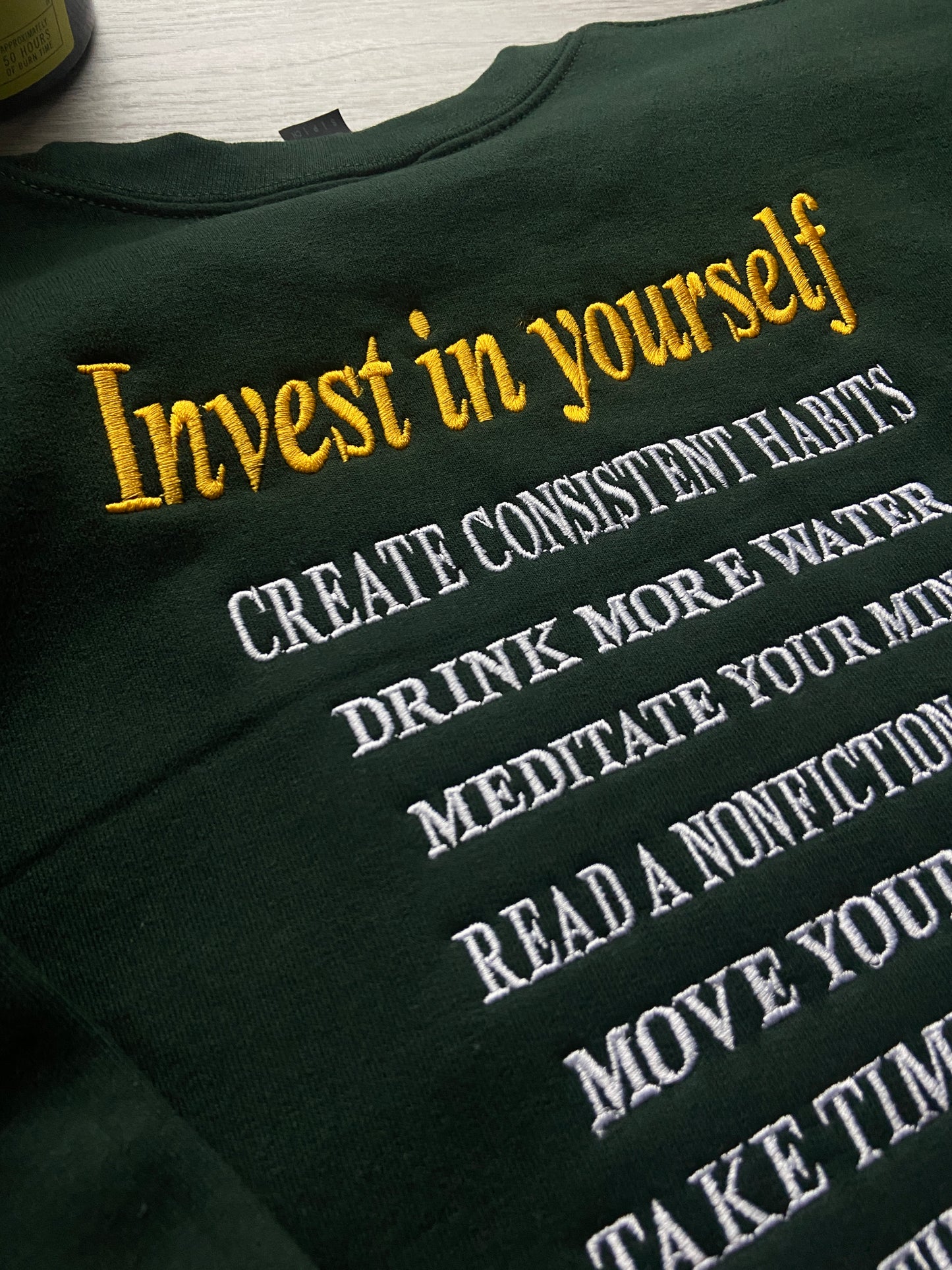 Invest in yourself Sweatshirt