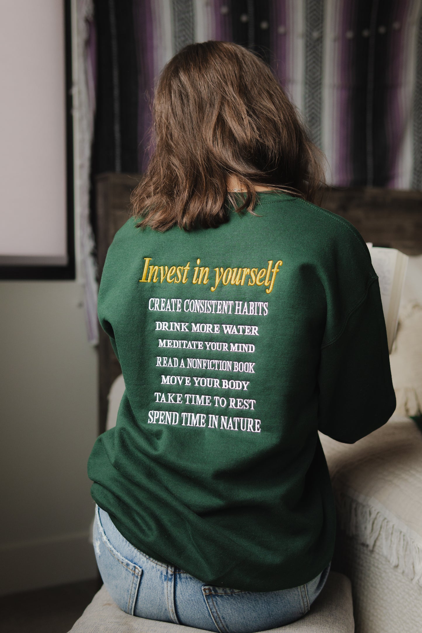 Invest in yourself Sweatshirt